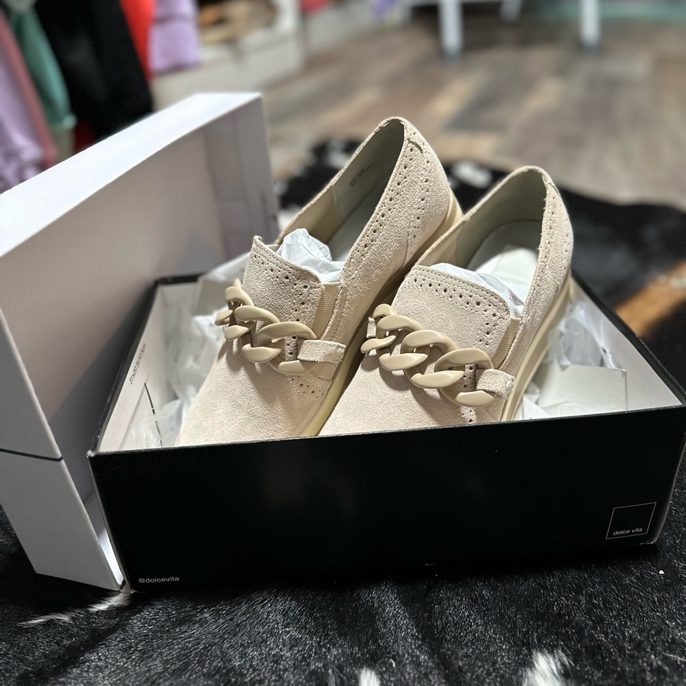Dolce Vita size 8.5 platform slip-on sneaker! Only worn once. Box kept!